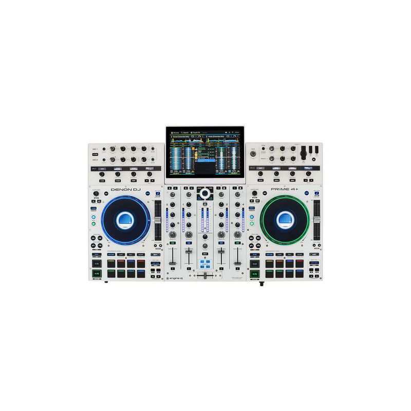 DENON DJ PRIME 4+ CONTROLLER DJ WHITE LTD