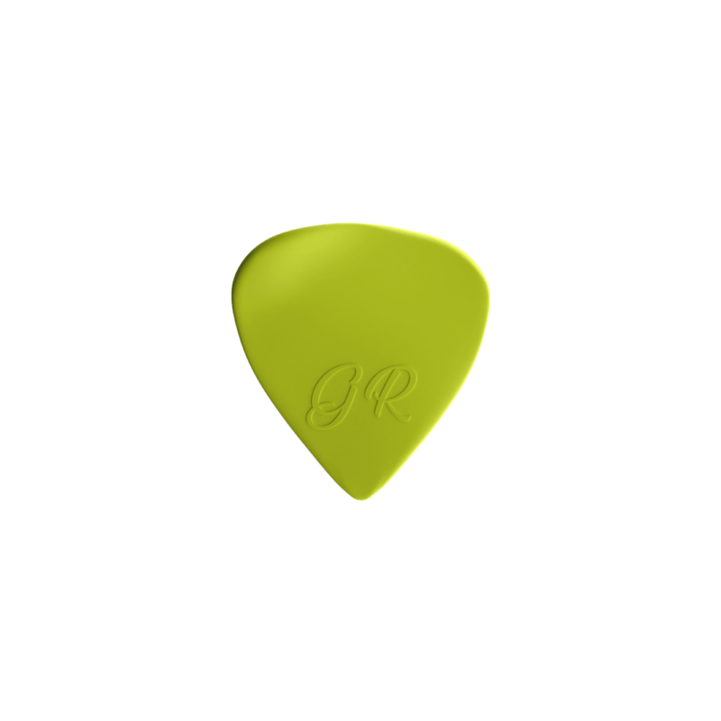 PLICK THE PICK "SIGNATURE: GR" CELLULOIDE GIALLO