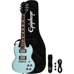 EPIPHONE POWER PLAYERS SG PACK ICE BLUE