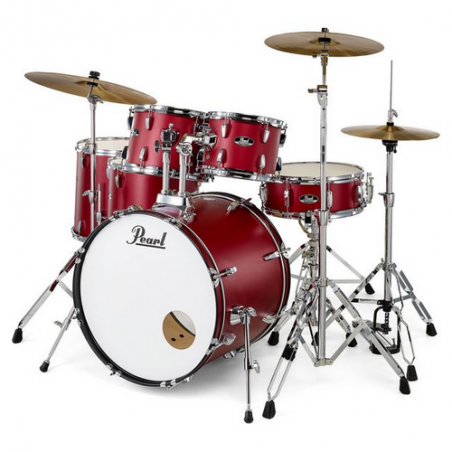 PEARL ROADSHOW PLUS DRUM KIT 6PZ MATTE RED 747