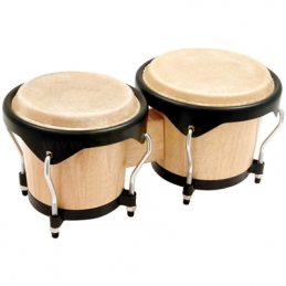 OYSTER FLT-105F SET BONGOS 6"-7" - NATURAL