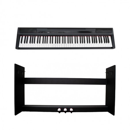 ECHORD SP-1 + WS10B DIGITAL PIANO 88 TASTI PESATI BLACK CON STAND