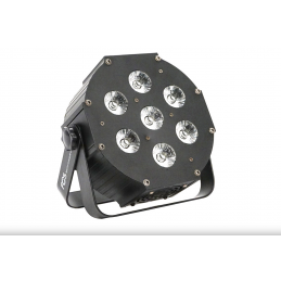 FOS PAR LED 7x10W ALU - RGBW - BEAM ANGLE 40