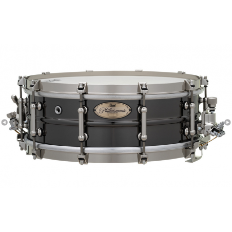 PEARL PHB 1450 PHILHARMONIC 14x5.0 BRASS  BEADED SHELL - BLACK NICKEL FINISH