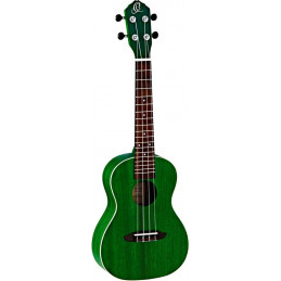 ORTEGA RUFOREST UKULELE CONCERTO - VERDE TRASPARENTE