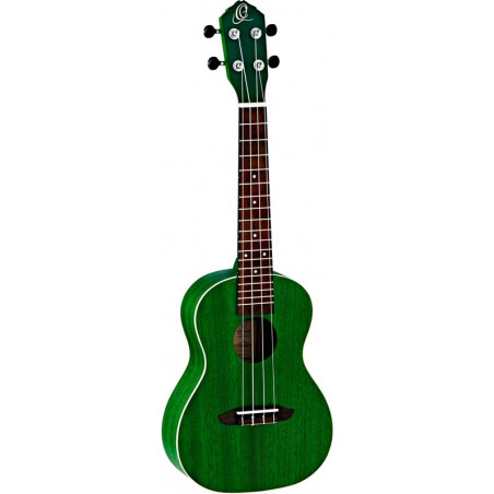 ORTEGA RUFOREST UKULELE CONCERTO - VERDE TRASPARENTE