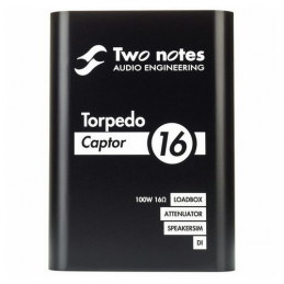 TWO NOTES TORPEDO CAPTURE X8 ATTENUATORE DI POTENZA REATTIVO