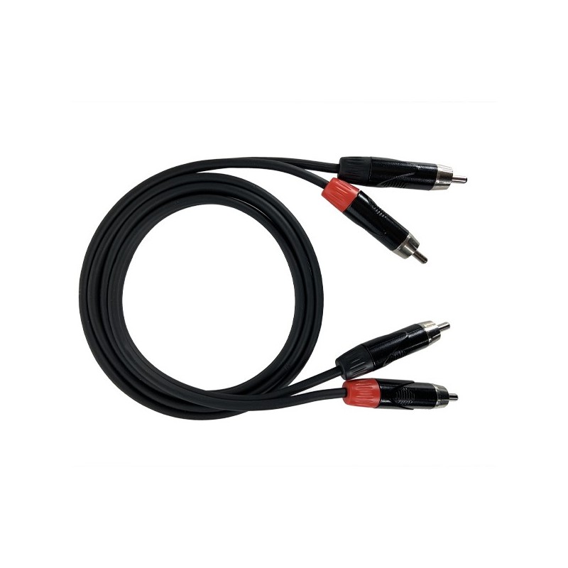 ZZIPP CAVO AUDIO 2 x RCA MASCHIO - 2 x RCA MASCHIO, 3m