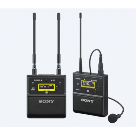 SONY UWP-D21-K33 RADIOMICROFONO DIGITALE TX+RX, MIC LAVALIER OMNI