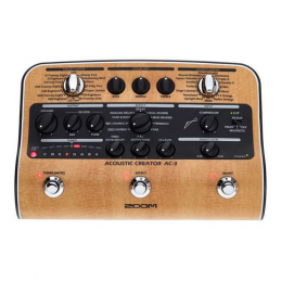 ZOOM AC-3 ACOUSTIC GUITAR MULTI FX & PREAMP - DI BOX