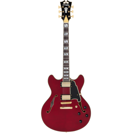 D'ANGELICO EXCEL DC - TRANS CHERRY