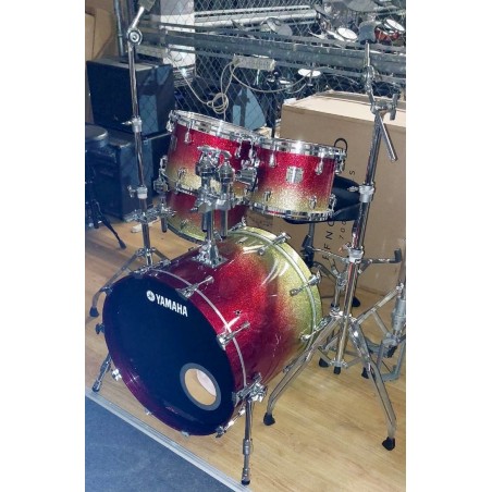 YAMAHA MAPLE CUSTOM ABSOLUTE DRUMKIT APPLE SPARKLE FADE -USATA-