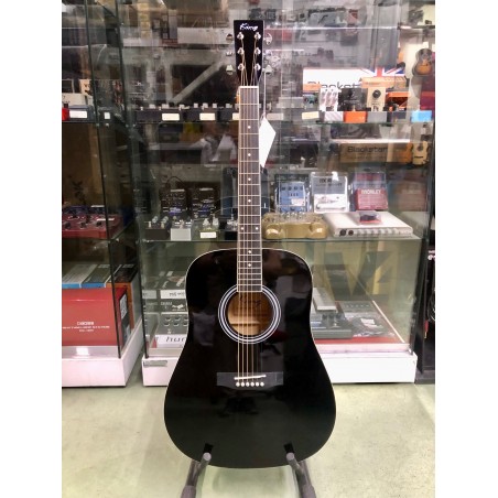 KING D400 DREADNOUGHT - BLACK