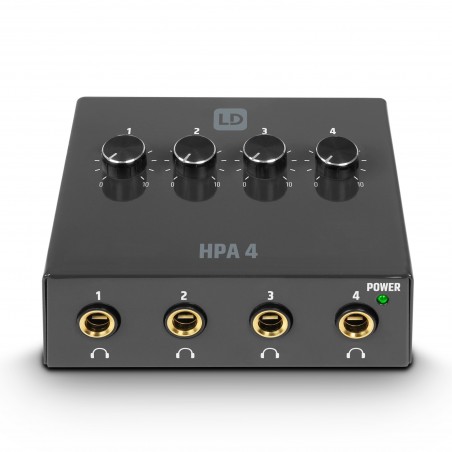 LD SYSTEMS HPA 4 AMPLIFICATORE PER CUFFIE - 4 CANALI