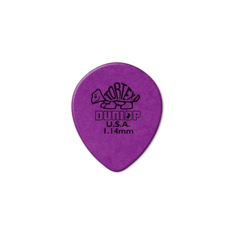 DUNLOP TORTEX TEAR DROP - 1.14 PLETTRO PURPLE