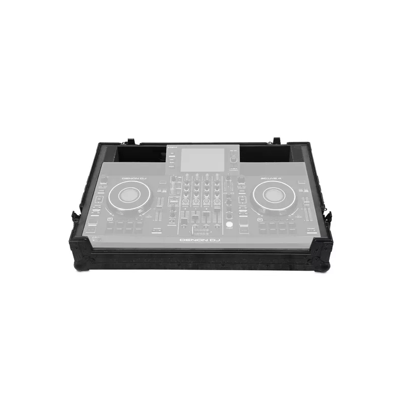 UDG ULTIMATE FLIGHT CASE DENON DJ SC LIVE 4 BLK PLUS WHEELS