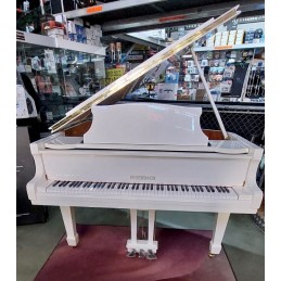 FEUERBACH GP160WH PIANOFORTE A CODA BIANCO LUCIDO