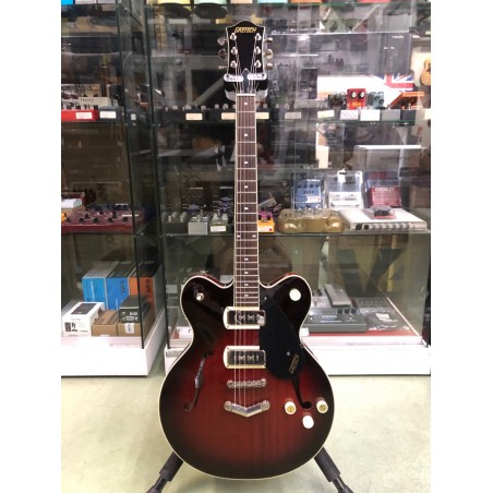 GRETSCH G2622-P90 STREAMLINER V-STOPTAIL - CLARET BURST