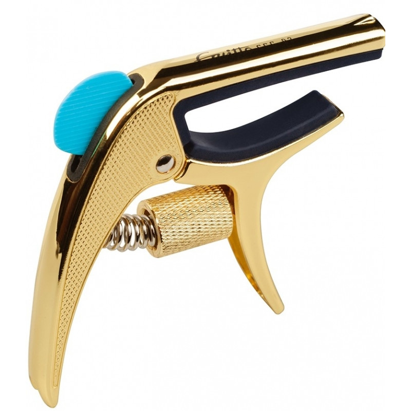 OYO GGC-02 "REVOLVER" - GUITTO METAL CAPO CHITARRA ACUSTICA -ELETTRICA - GOLD