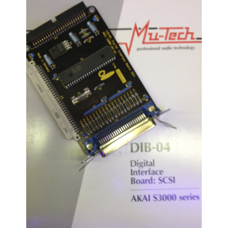 MU-TECH DIB-04 DIGITAL INTERFACE BOARD SCSI - AKAI S3000