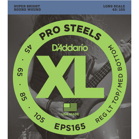 D'ADDARIO EPS165 BASS STRINGS 45-105