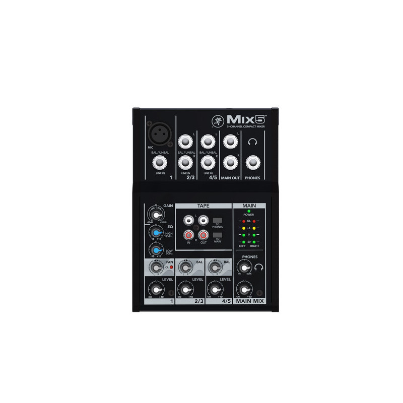 MACKIE MIX8 - MIXER 6 IN - 2 PRE MICROFONICI