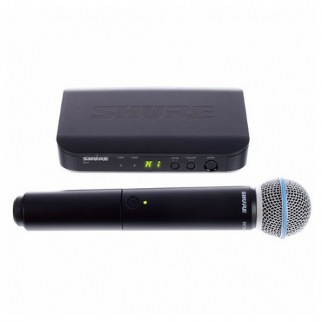 SHURE BLX24E BETA58 WIRELESS SYSTEM - M17: 662-686 MHz