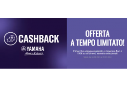 Nuovi Cashback di Yamaha fino a 150 €