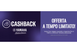 Nuovi Cashback di Yamaha fino a 150 €